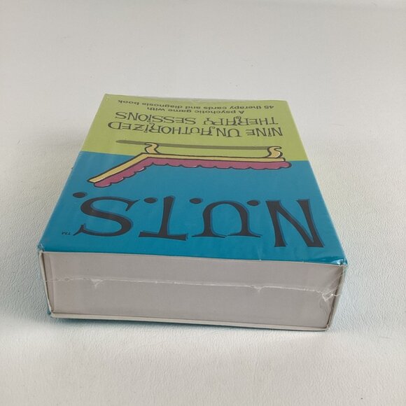 N.U.T.S. Nine Unauthorized Therapy Sessions Psychotic Card Game Diagnosis Book - Picture 5 of 6